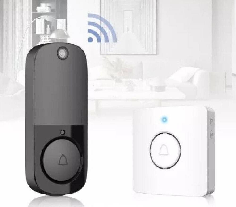 VIDEOCITOFONO IP SENZA FILI WIFI CAMPANELLO SMART SENSORE DI MOVIMENTO IP10A in Citofoni Trade Shop italia - Napoli, commercioVirtuoso.it