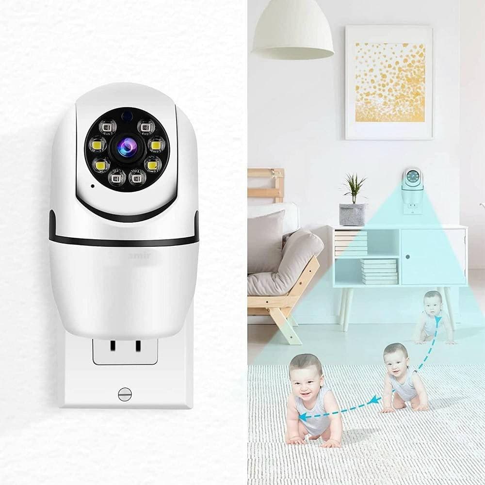 TELECAMERA WIRELESS CON SPINA 360° RILEVAMENTO MOVIMENTO TRACCIAMENTO AUTOMATICO in Dom camera Trade Shop italia - Napoli, commercioVirtuoso.it