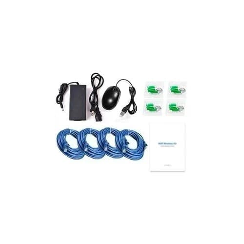 KIT VIDEOSORVEGLIANZA HD 4 CANALI TELECAMERE IP Network POE 6 MPX FULL COLOR NVR in prodotto Zencoccostore - Formia, commercioVirtuoso.it