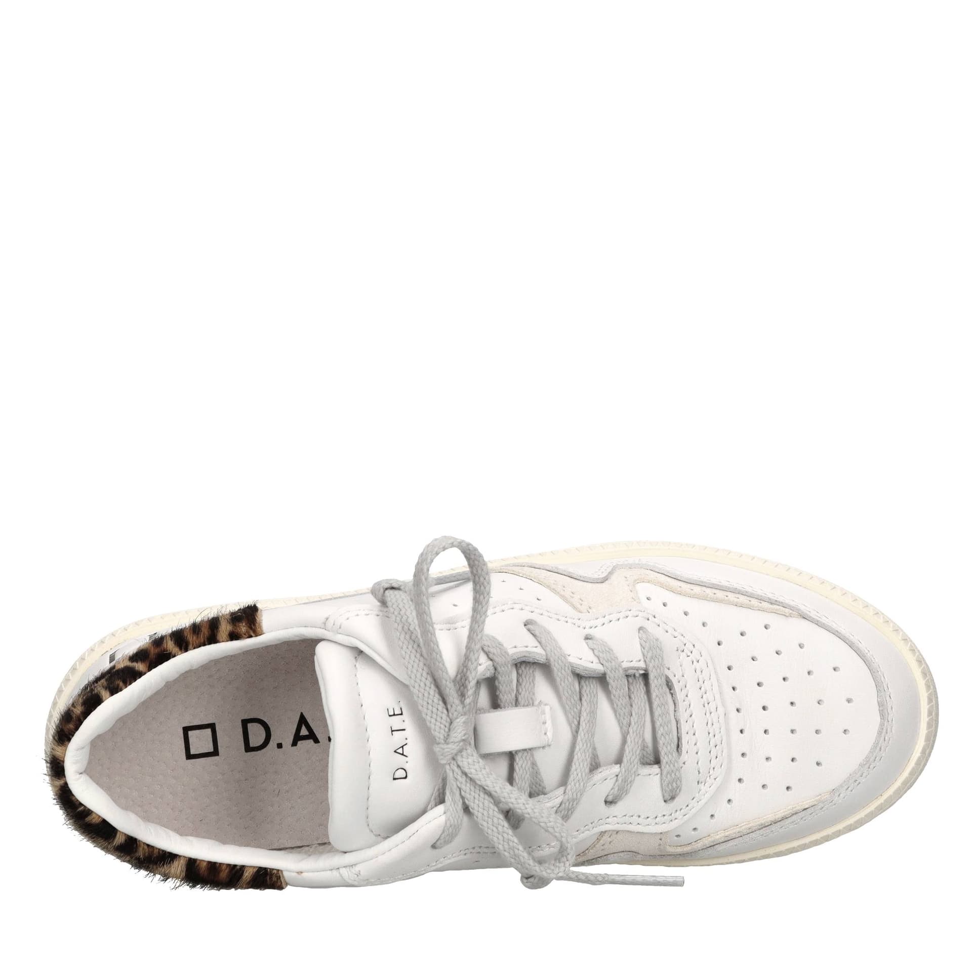 D.A.T.E. Sneakers Bianco da donna in Sneaker casual Drestige - Casamassima, commercioVirtuoso.it