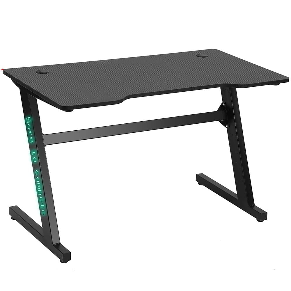 Scrivania Gaming PC 120cm con Led RGB e Tappetino Mouse Pad Fibra di Carbonio in Scrivanie Danyx - Casoria, commercioVirtuoso.it