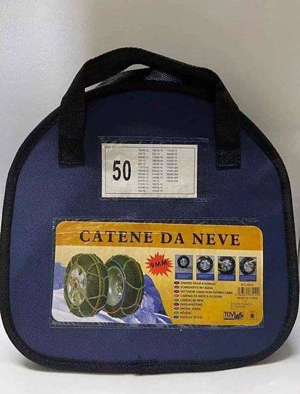 CATENE DA NEVE PER AUTO GRUPPO 50 PNEUMATICI FACILI DA MONTARE OMOLOGATE in Calze da neve Trade Shop italia - Napoli, commercioVirtuoso.it
