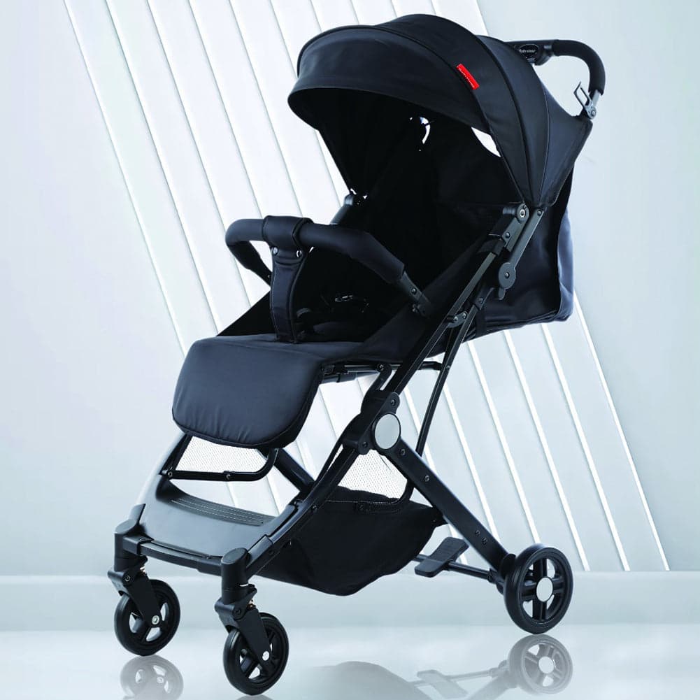 Passeggino Ultraleggero Chiusura Facilitata Salvaspazio Portata 15 kg Nero in Passeggini compatti Danyx - Casoria, commercioVirtuoso.it