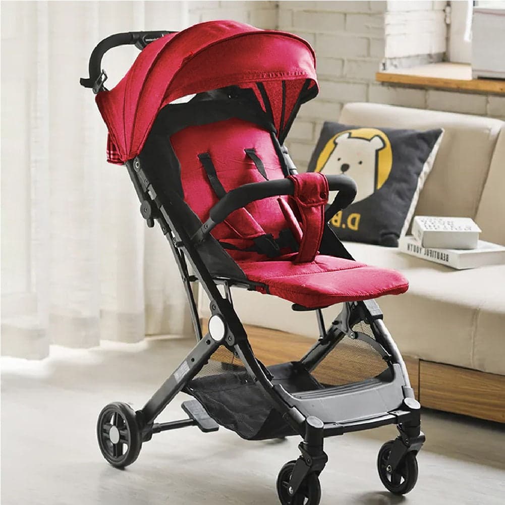 Passeggino Ultraleggero Chiusura Facilitata Salvaspazio Portata 15 kg Rosso in Passeggini compatti Danyx - Casoria, commercioVirtuoso.it