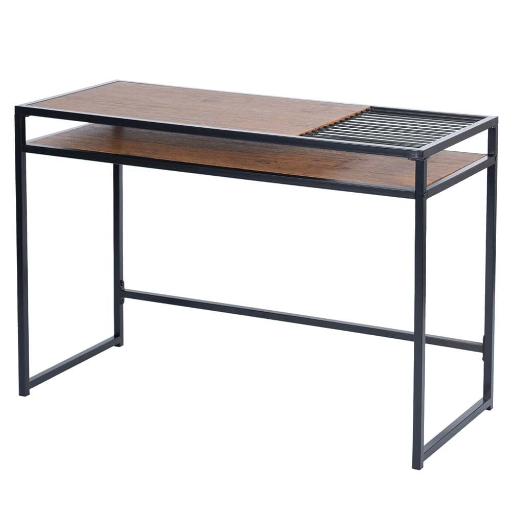 Scrivania Tavolo Consolle PC Legno e Metallo con Portadocumenti Casa Ufficio in Scrivanie Danyx - Casoria, commercioVirtuoso.it