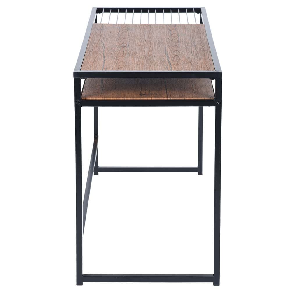 Scrivania Tavolo Consolle PC Legno e Metallo con Portadocumenti Casa Ufficio in Scrivanie Danyx - Casoria, commercioVirtuoso.it