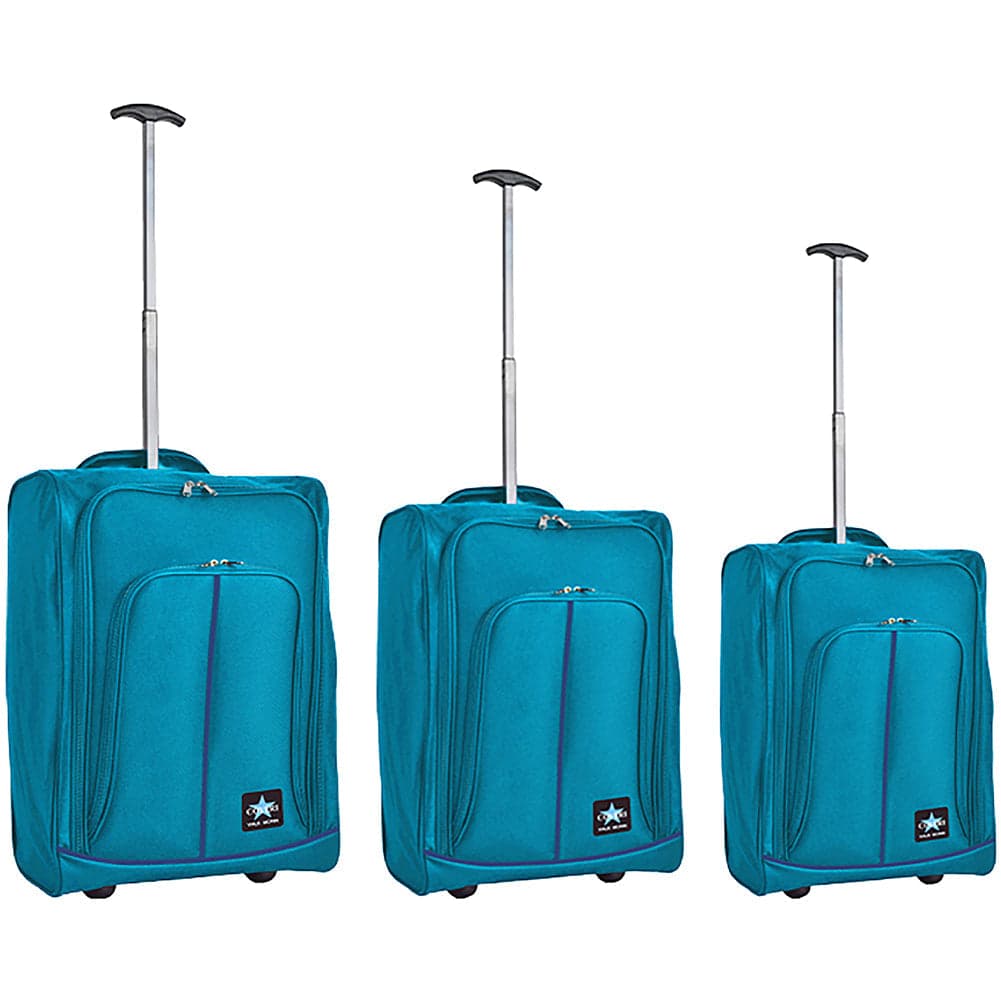 Set 3 Valigie Morbide Trolley da Viaggio Bagaglio a Mano con Ruote h50-55-60 cm in Set di valigie Danyx - Casoria, commercioVirtuoso.it