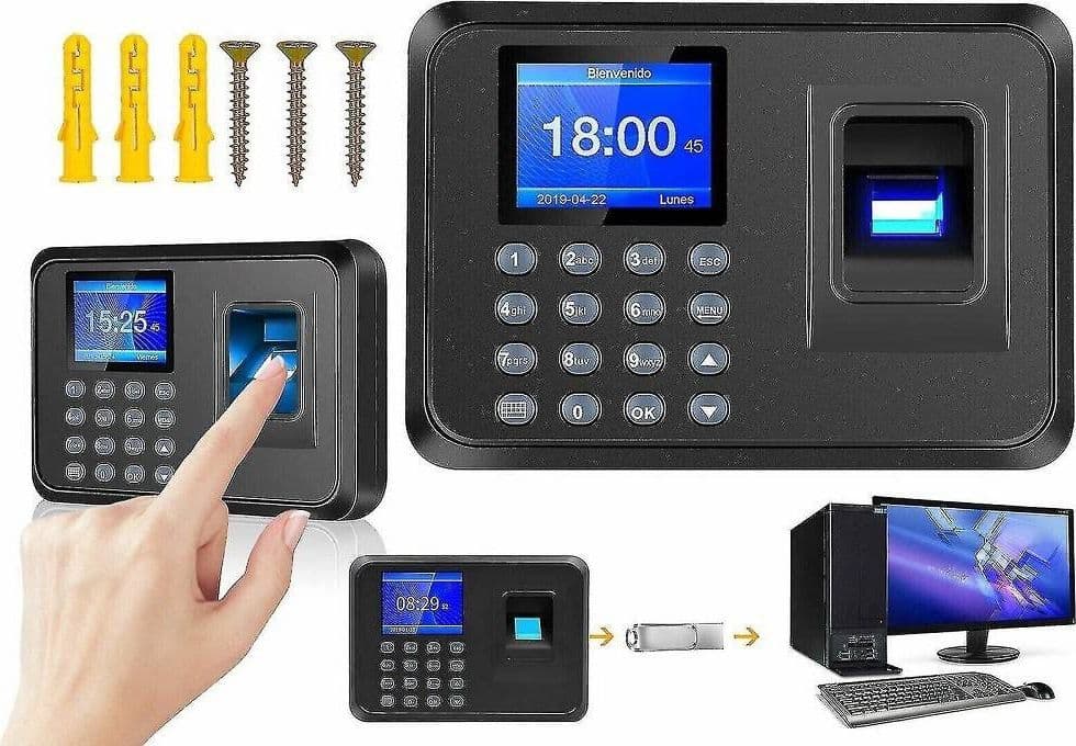 MARCATEMPO IMPRONTE DIGITALI IN ITALIANO BIOMETRICO CONTROLLO ACCESSI LETTORE in Sistemi di allarme domestico Trade Shop italia - Napoli, commercioVirtuoso.it
