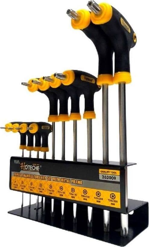 SET 10 PZ CHIAVI TORX CON IMPUGNATURA A T CACCIAVITI MANICO ANTISCIVOLO 262009 in Chiavi esagonali Trade Shop italia - Napoli, commercioVirtuoso.it