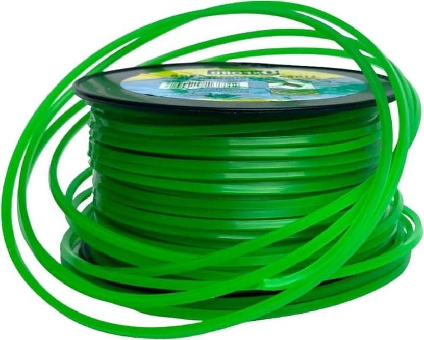 FILO PER DECESPUGLIATORE QUADRATO 5 MM BOBINA 100MT TAGLAERBA CAVO MATASSA VERDE in Fili Trade Shop italia - Napoli, commercioVirtuoso.it