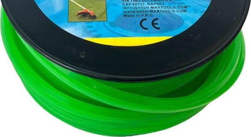 FILO PER DECESPUGLIATORE QUADRATO 5 MM BOBINA 100MT TAGLAERBA CAVO MATASSA VERDE in Fili Trade Shop italia - Napoli, commercioVirtuoso.it
