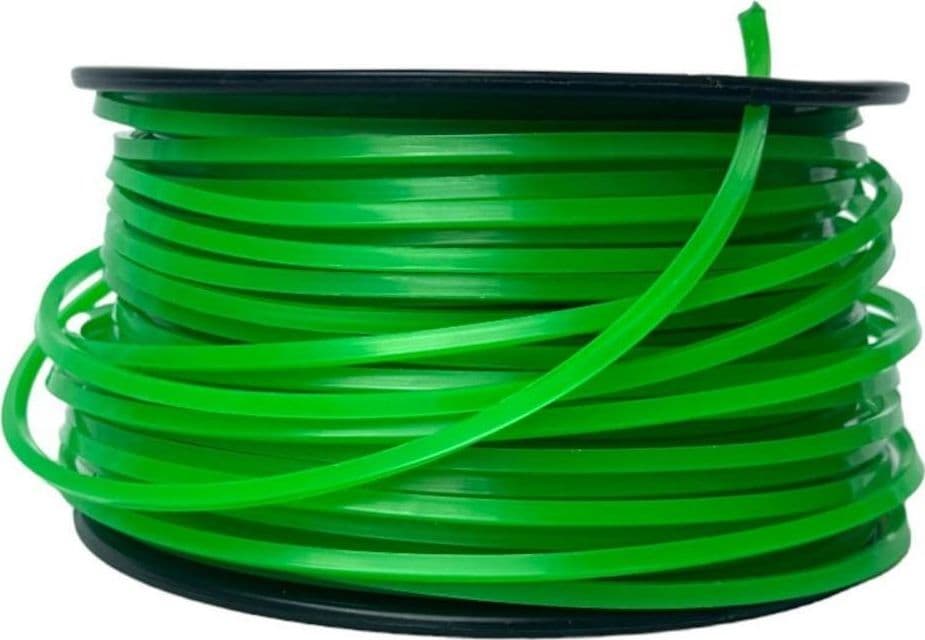 FILO PER DECESPUGLIATORE QUADRATO 5 MM BOBINA 100MT TAGLAERBA CAVO MATASSA VERDE in Fili Trade Shop italia - Napoli, commercioVirtuoso.it