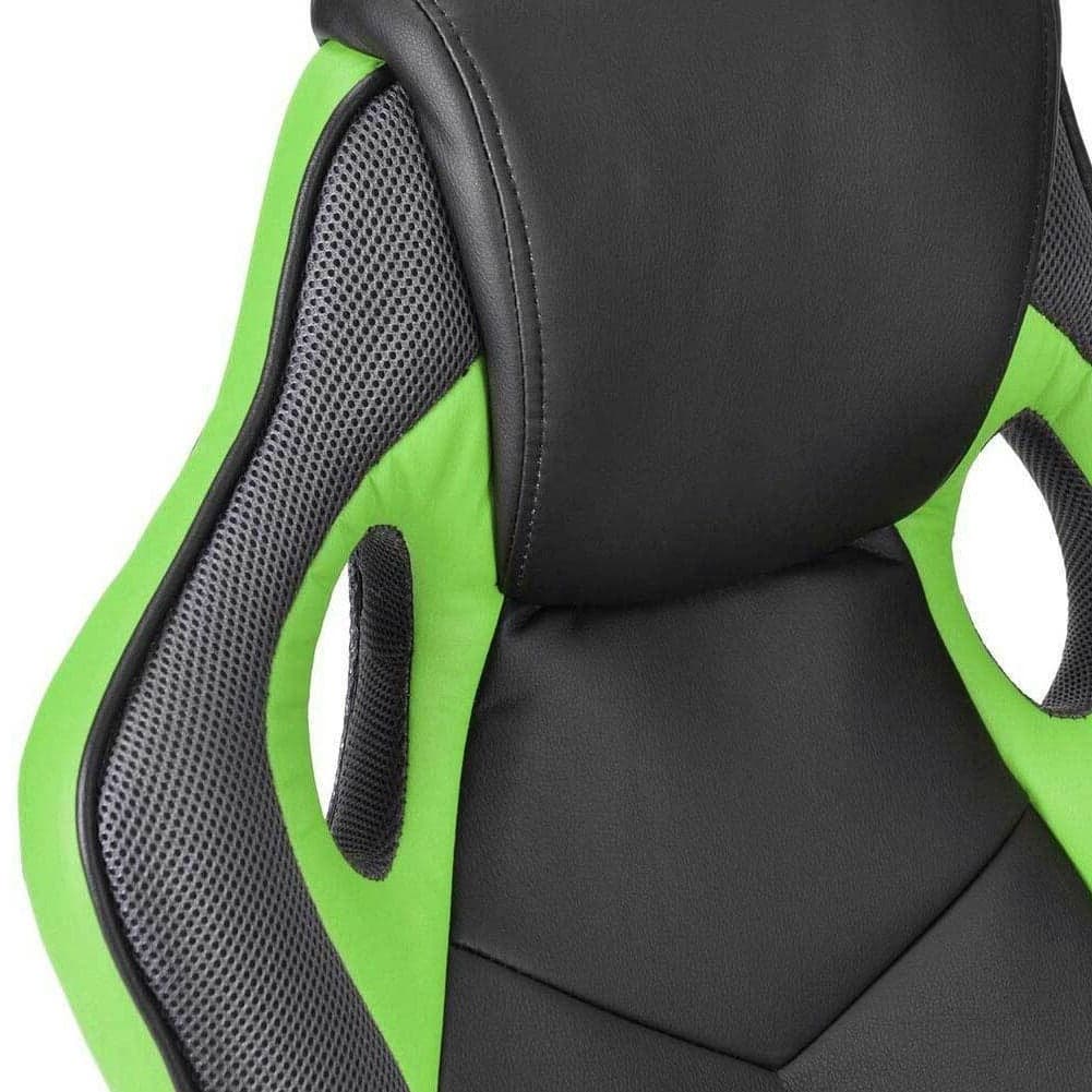Sedia Gaming Poltrona Ufficio Direzionale 5Ruote Girevoli Sportiva Racer Nero Verde in Sedie da scrivania Danyx - Casoria, commercioVirtuoso.it