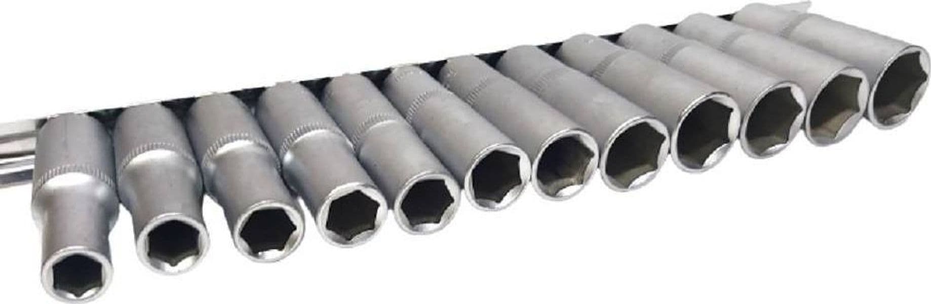 SET DI CHIAVI BUSSOLA LUNGHE DA 1/2 CHROME VANADIUM 10 A 24 MM 12 PEZZI MR70253 in Chiavi a bussola Trade Shop italia - Napoli, commercioVirtuoso.it