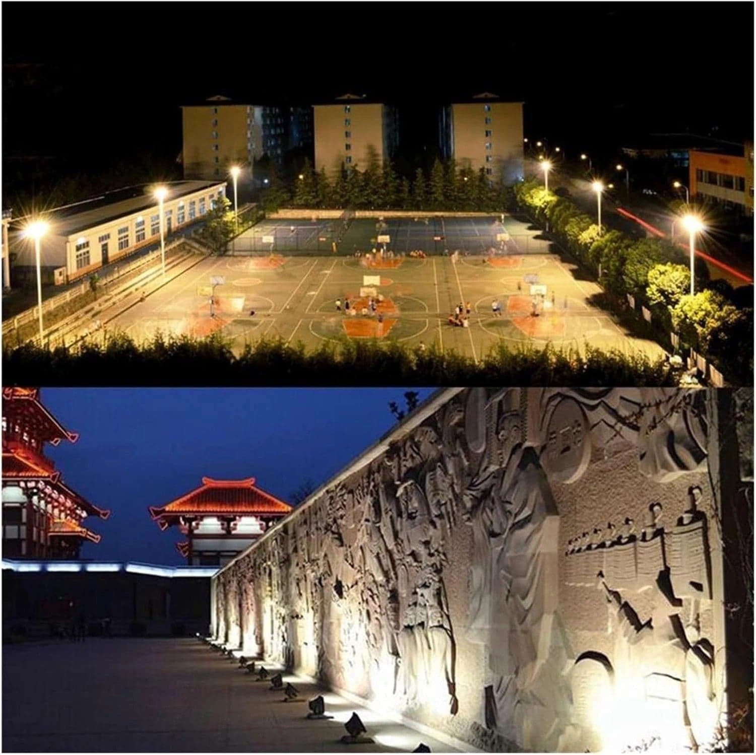 FARO Faretto COB LED Flood Llight SLIM 50W LUCE DA INONDAZIONE IP65 100LM/W in prodotto Zencoccostore - Formia, commercioVirtuoso.it