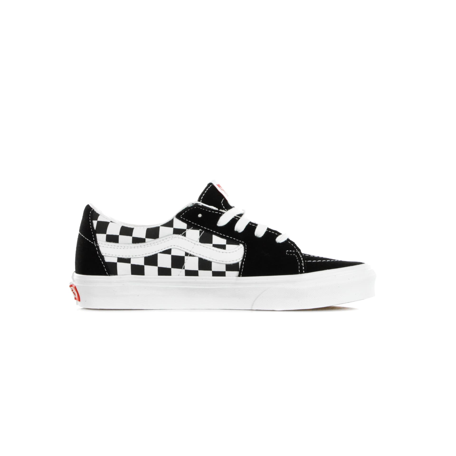 VANS Scarpa Bassa Uomo Sk8-low (canvas/suede) Black/checkerboard da uomo in Sneaker casual Drestige - Casamassima, commercioVirtuoso.it