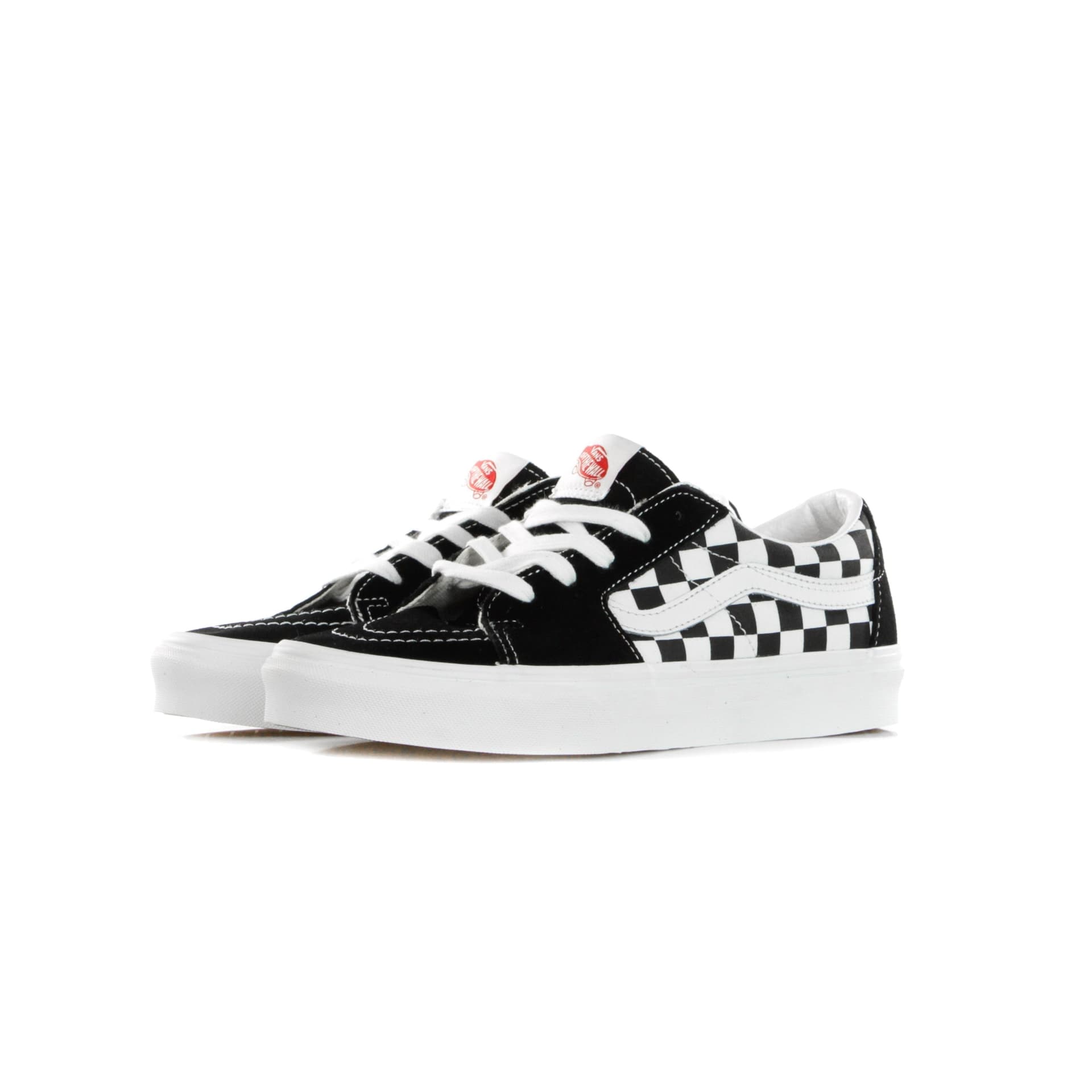 VANS Scarpa Bassa Uomo Sk8-low (canvas/suede) Black/checkerboard da uomo in Sneaker casual Drestige - Casamassima, commercioVirtuoso.it