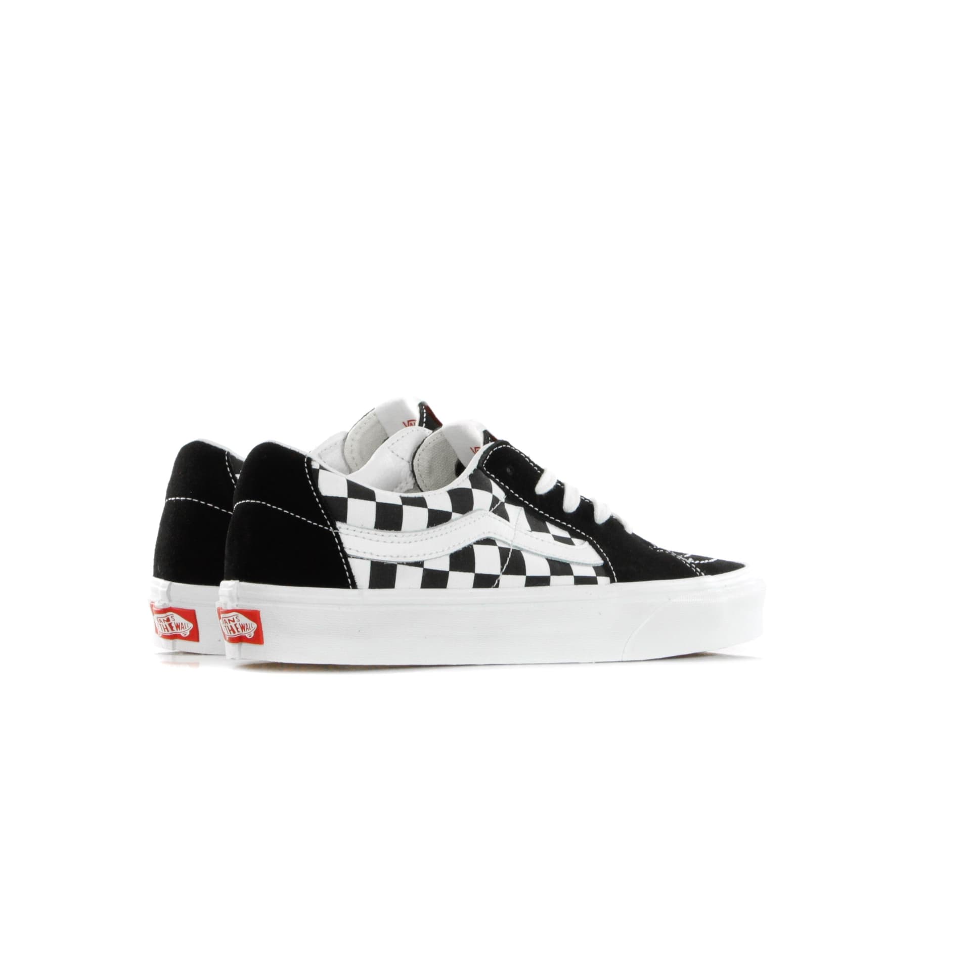 VANS Scarpa Bassa Uomo Sk8-low (canvas/suede) Black/checkerboard da uomo in Sneaker casual Drestige - Casamassima, commercioVirtuoso.it