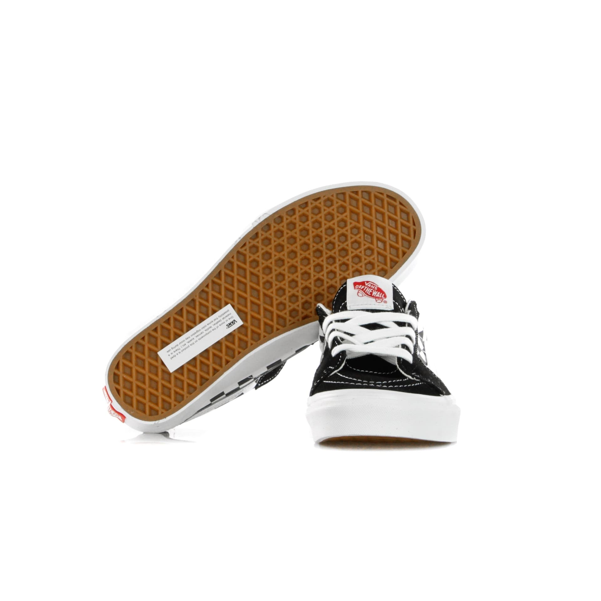 VANS Scarpa Bassa Uomo Sk8-low (canvas/suede) Black/checkerboard da uomo in Sneaker casual Drestige - Casamassima, commercioVirtuoso.it