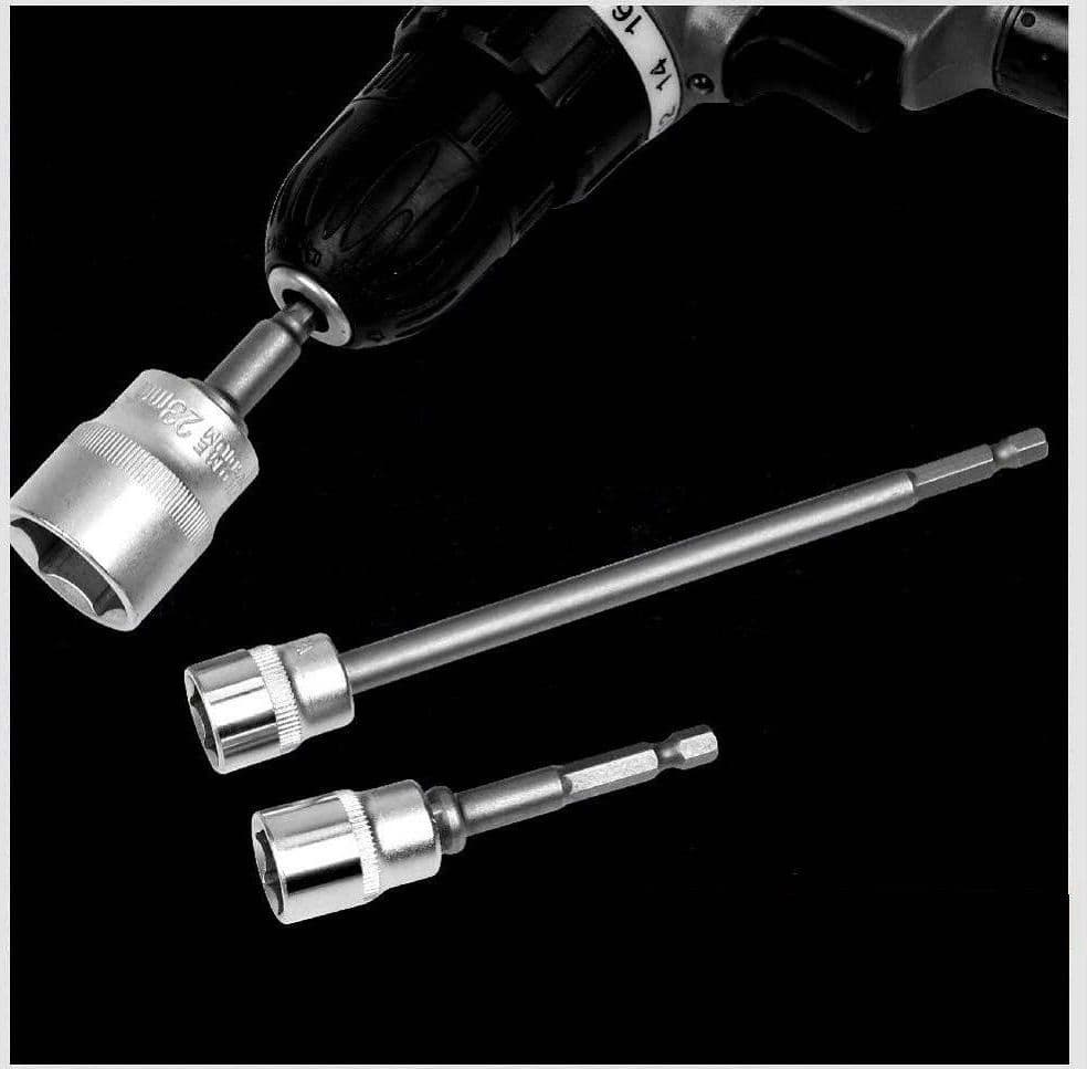 KIT 6 ADATTATORI CHIAVI A BUSSOLA QUADRATE IMPATTO PERCUSSIONE 1/4-3/8-1/2" 96033 in Chiavi a bussola Trade Shop italia - Napoli, commercioVirtuoso.it
