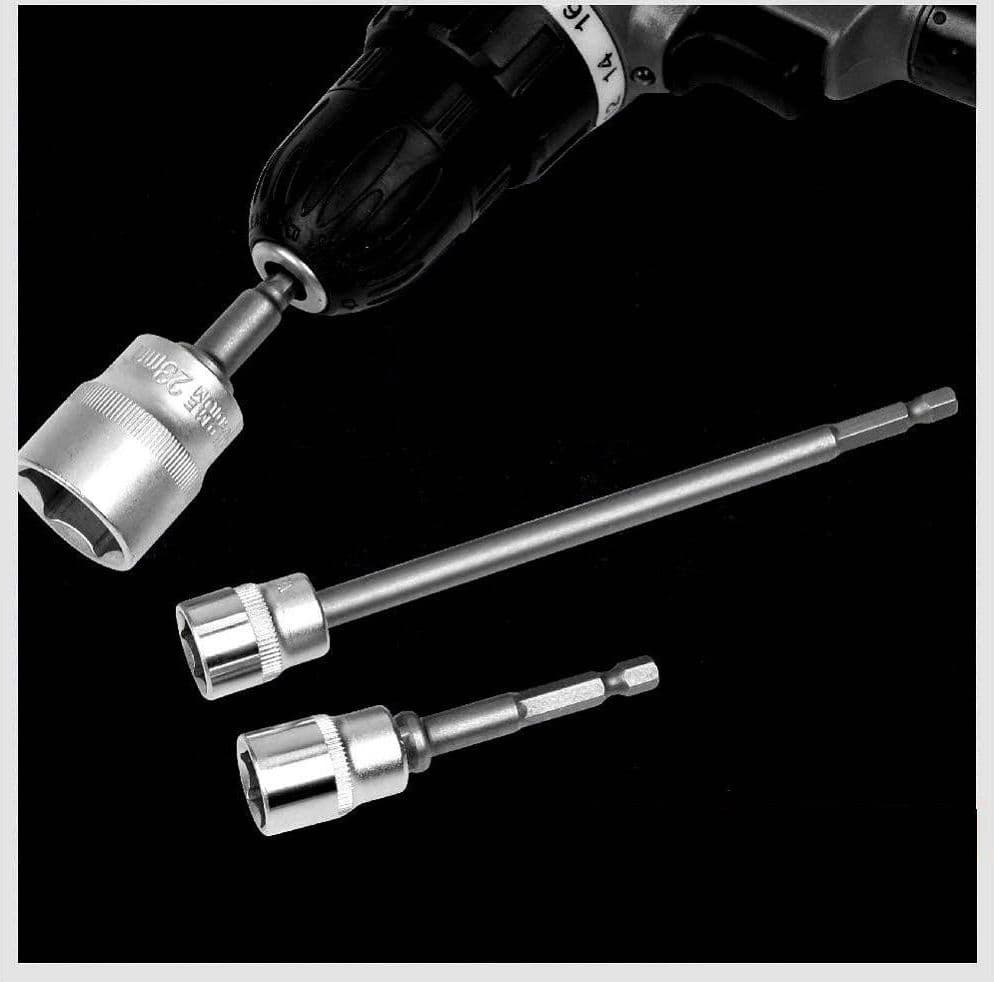 KIT 6 ADATTATORI CHIAVI A BUSSOLA QUADRATE IMPATTO PERCUSSIONE 1/4-3/8-1/2" 96033 in Chiavi a bussola Trade Shop italia - Napoli, commercioVirtuoso.it
