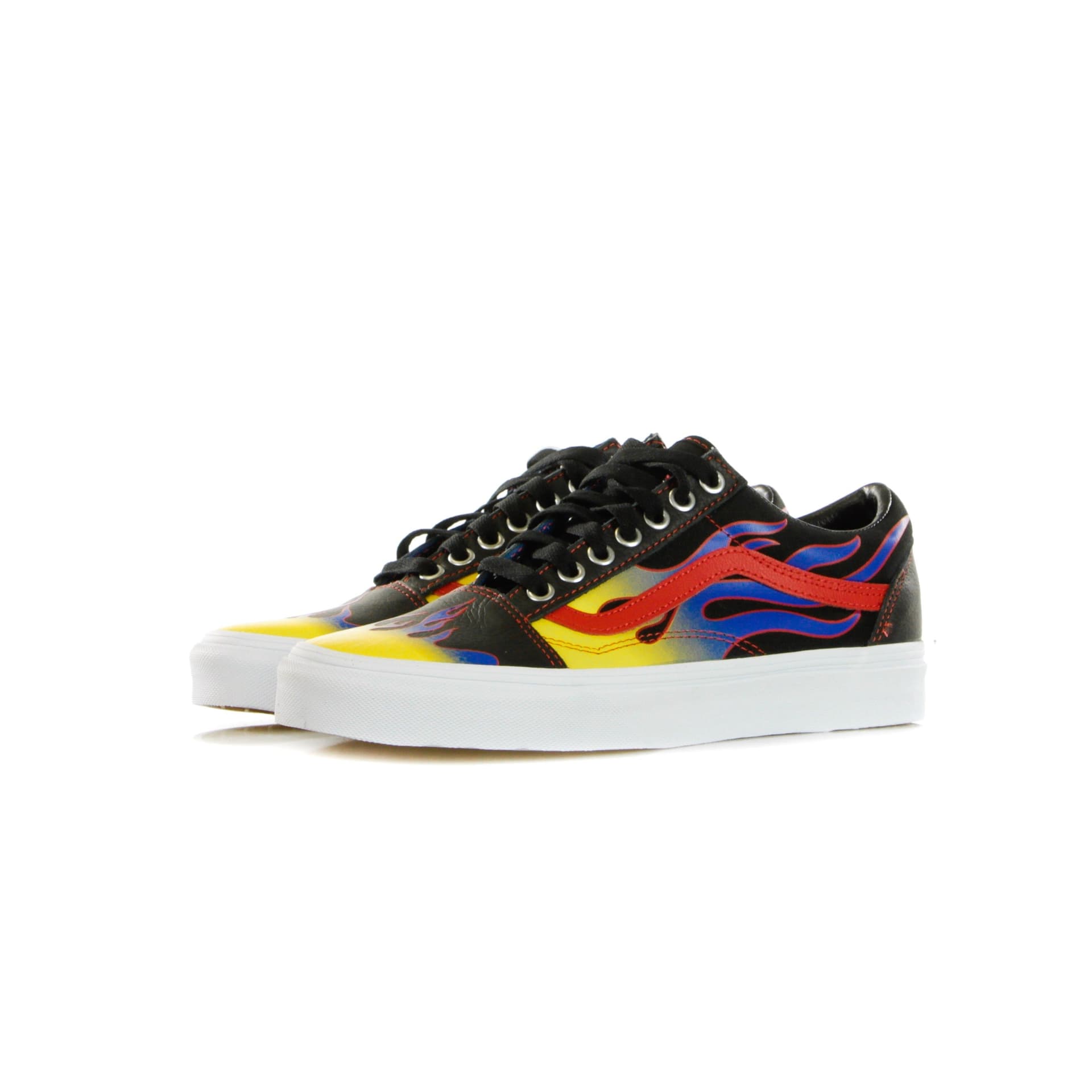 VANS Scarpa Bassa Uomo Old Skool (racer) Black/red da uomo in Sneaker casual Drestige - Casamassima, commercioVirtuoso.it