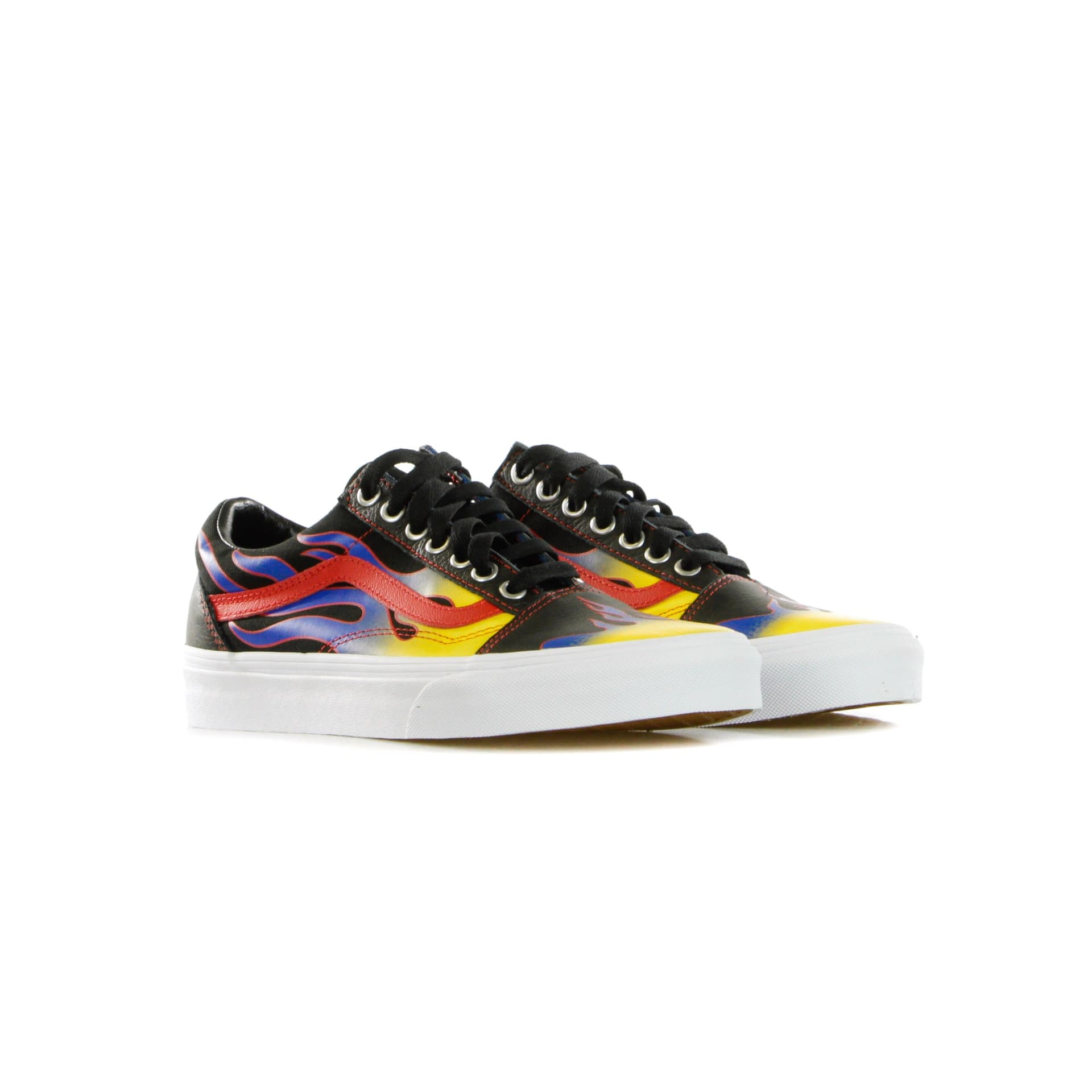 VANS Scarpa Bassa Uomo Old Skool (racer) Black/red da uomo in Sneaker casual Drestige - Casamassima, commercioVirtuoso.it