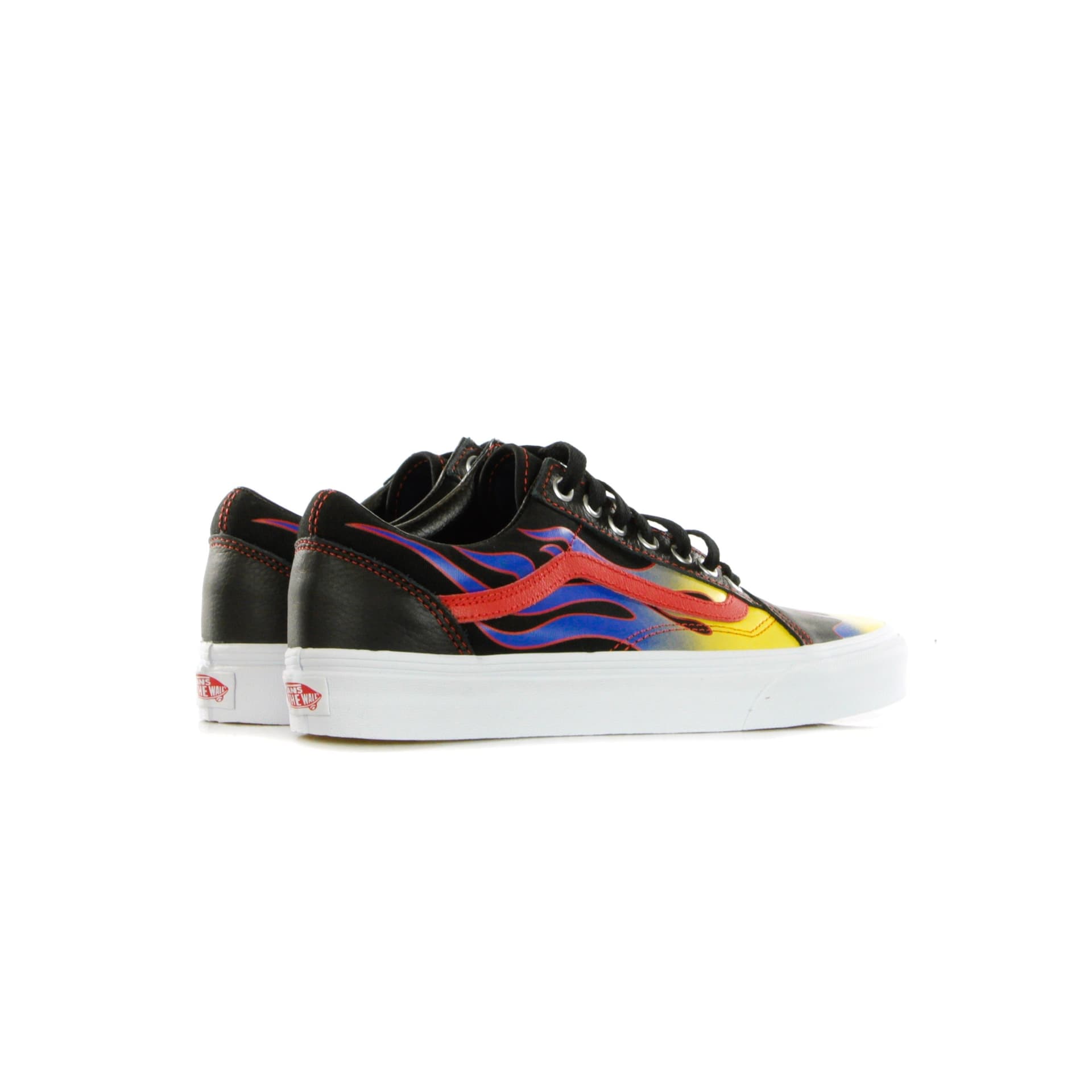 VANS Scarpa Bassa Uomo Old Skool (racer) Black/red da uomo in Sneaker casual Drestige - Casamassima, commercioVirtuoso.it