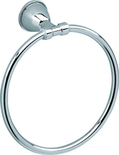 Portasalviette ad anello in ottone cromato in Anelli portasciugamani BagnoClic.it - Pregnana Milanese, commercioVirtuoso.it