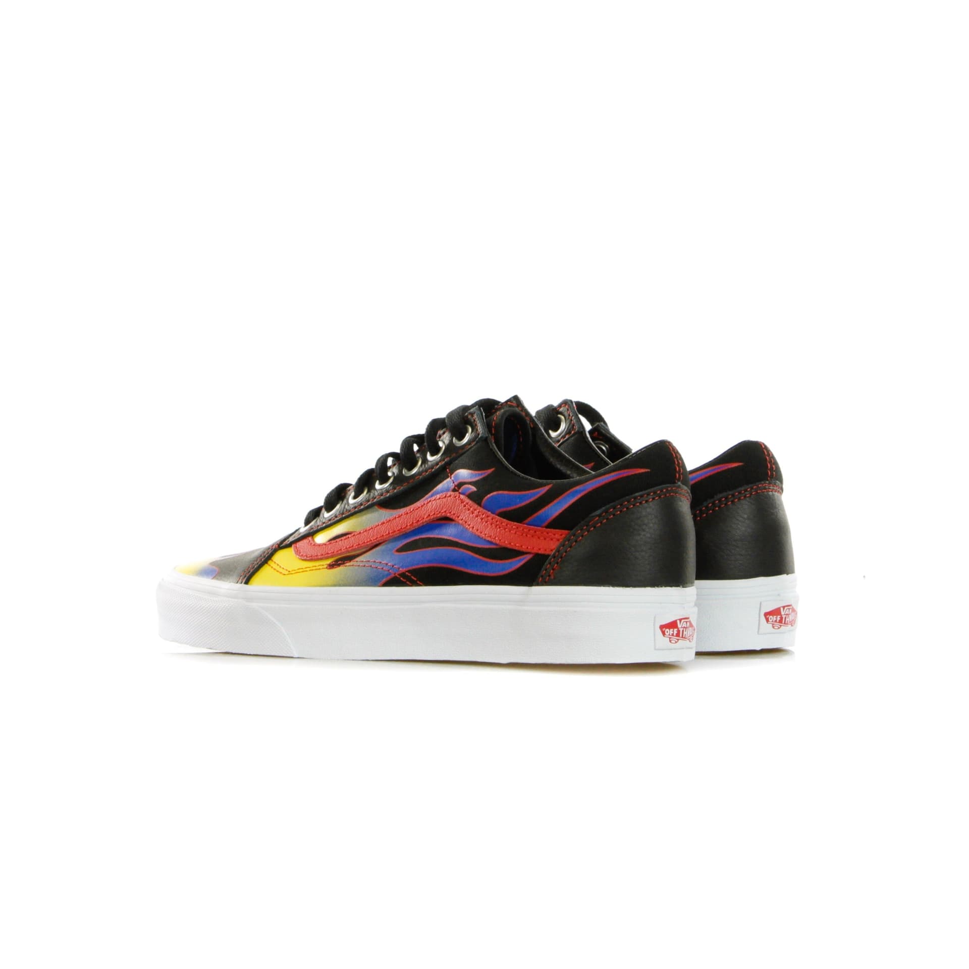 VANS Scarpa Bassa Uomo Old Skool (racer) Black/red da uomo in Sneaker casual Drestige - Casamassima, commercioVirtuoso.it