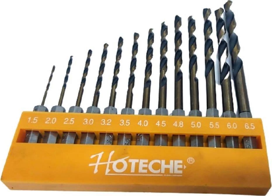 SET 13 PUNTE ESAGONALE TRAPANO AVVITATORE INSERTI TITANIO ATTACCO 1/4" 1,5-6,5MM in Set punte per trapani Trade Shop italia - Napoli, commercioVirtuoso.it