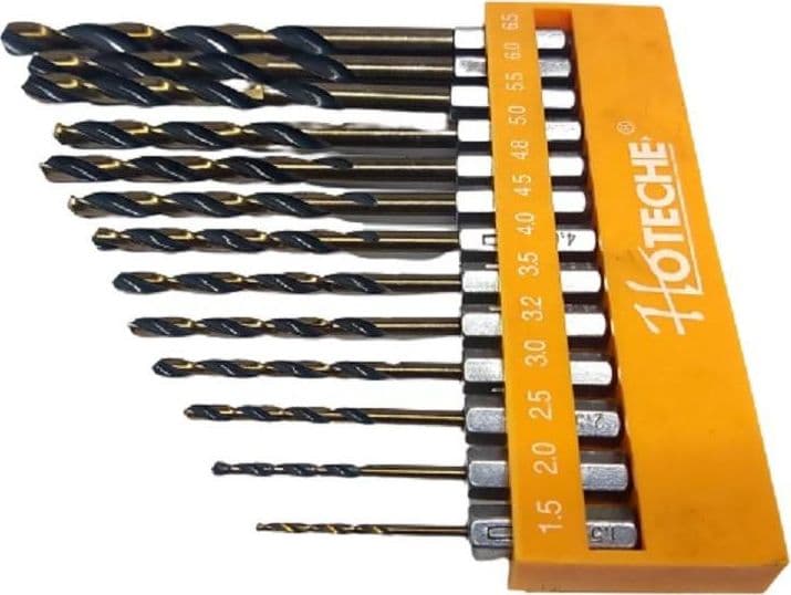 SET 13 PUNTE ESAGONALE TRAPANO AVVITATORE INSERTI TITANIO ATTACCO 1/4" 1,5-6,5MM in Set punte per trapani Trade Shop italia - Napoli, commercioVirtuoso.it