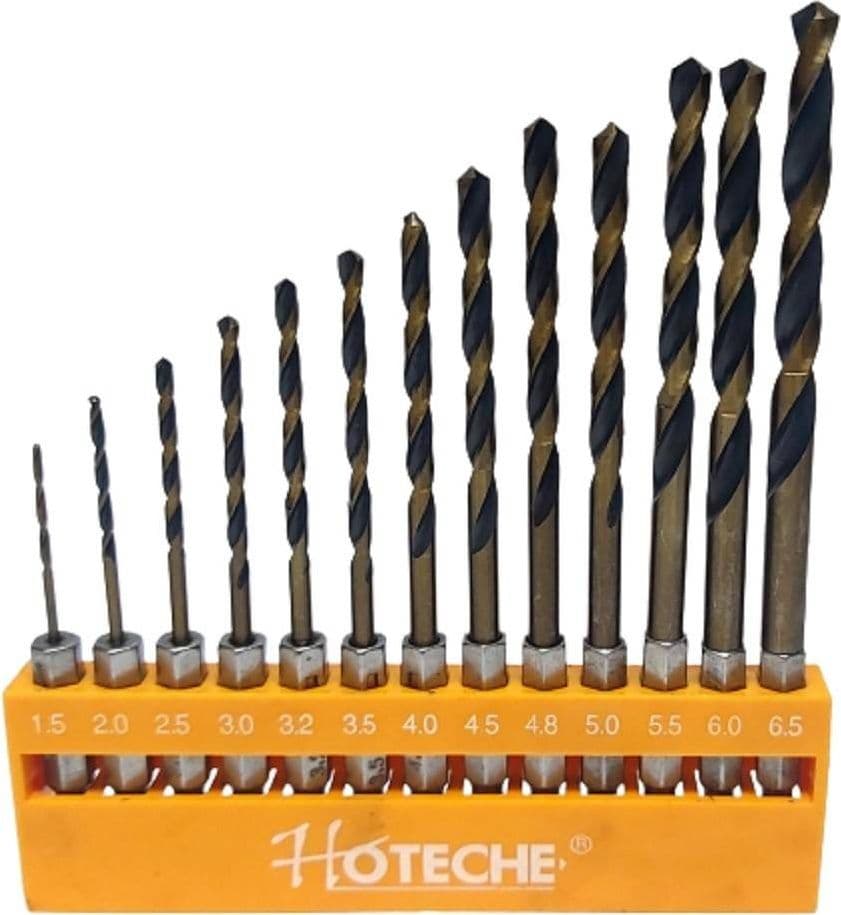 SET 13 PUNTE ESAGONALE TRAPANO AVVITATORE INSERTI TITANIO ATTACCO 1/4" 1,5-6,5MM in Set punte per trapani Trade Shop italia - Napoli, commercioVirtuoso.it
