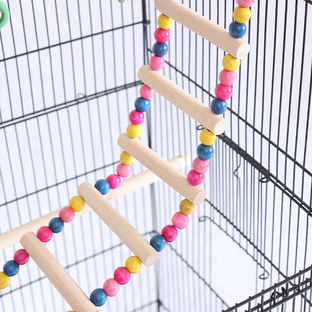 Voliera Gabbia per Uccelli Pappagalli con Giochi e Doppia Apertura 99cm in  Danyx - Casoria, commercioVirtuoso.it