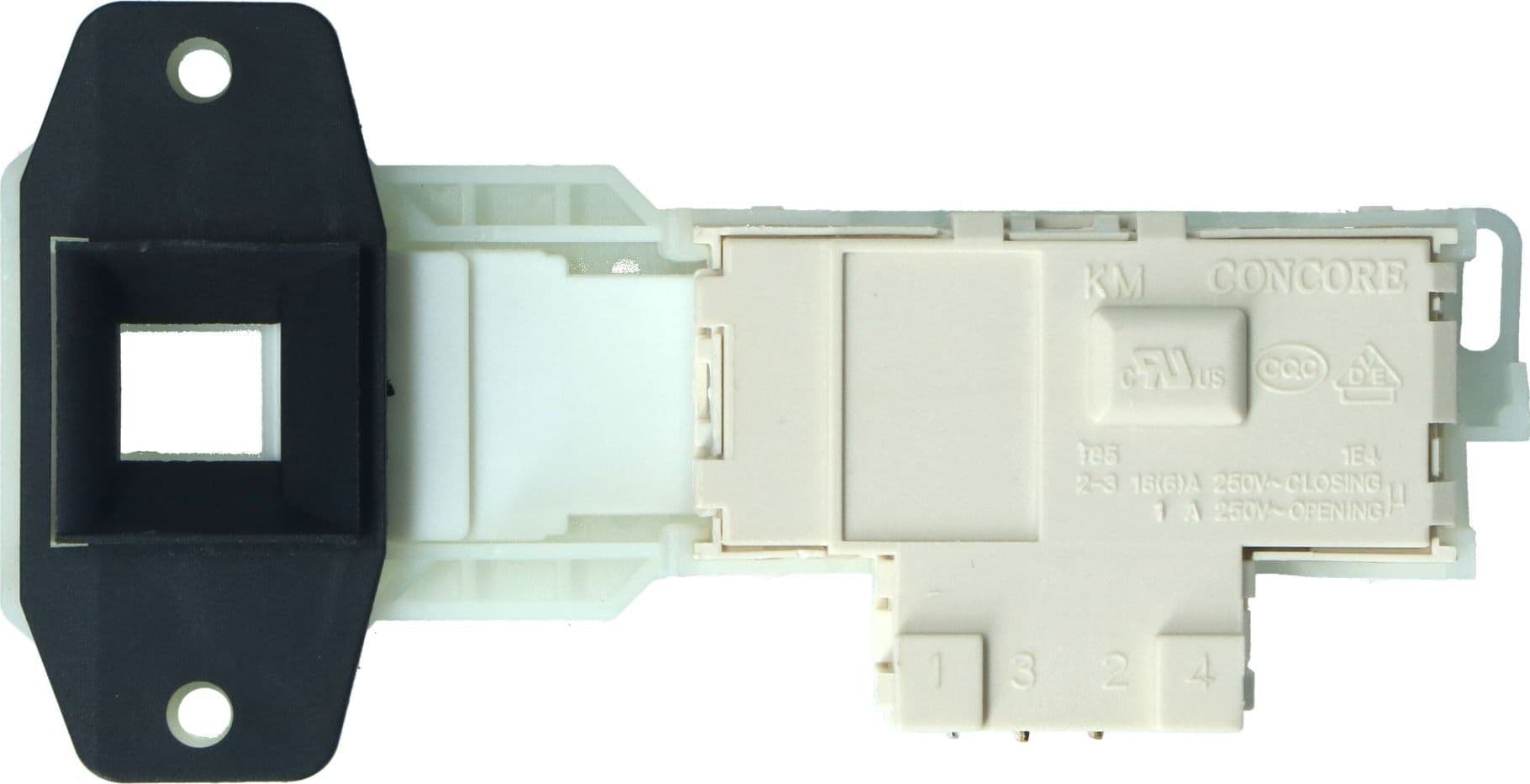 ELETTROSERRATURA BLOCCOPORTA LAVATRICE BLOCCOPORTA HAIER 0020400505B 3 cont. in prodotto EuroStore07 - Alatri, commercioVirtuoso.it