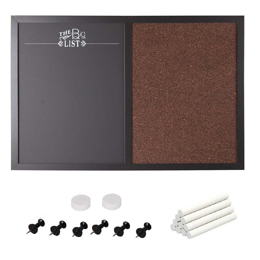 Bacheca Memo Lavagna Magnetica e Sughero Combinata 60x40cm con Accessori inclusi in Lavagne magnetiche Danyx - Casoria, commercioVirtuoso.it