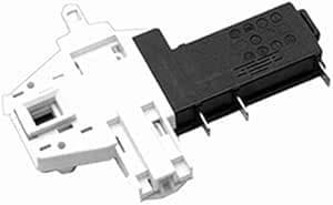 ELETTROSERRATURA BLOCCOPORTA PER LAVATRICE CANDY - HOOVER 90483702 in prodotto EuroStore07 - Alatri, commercioVirtuoso.it