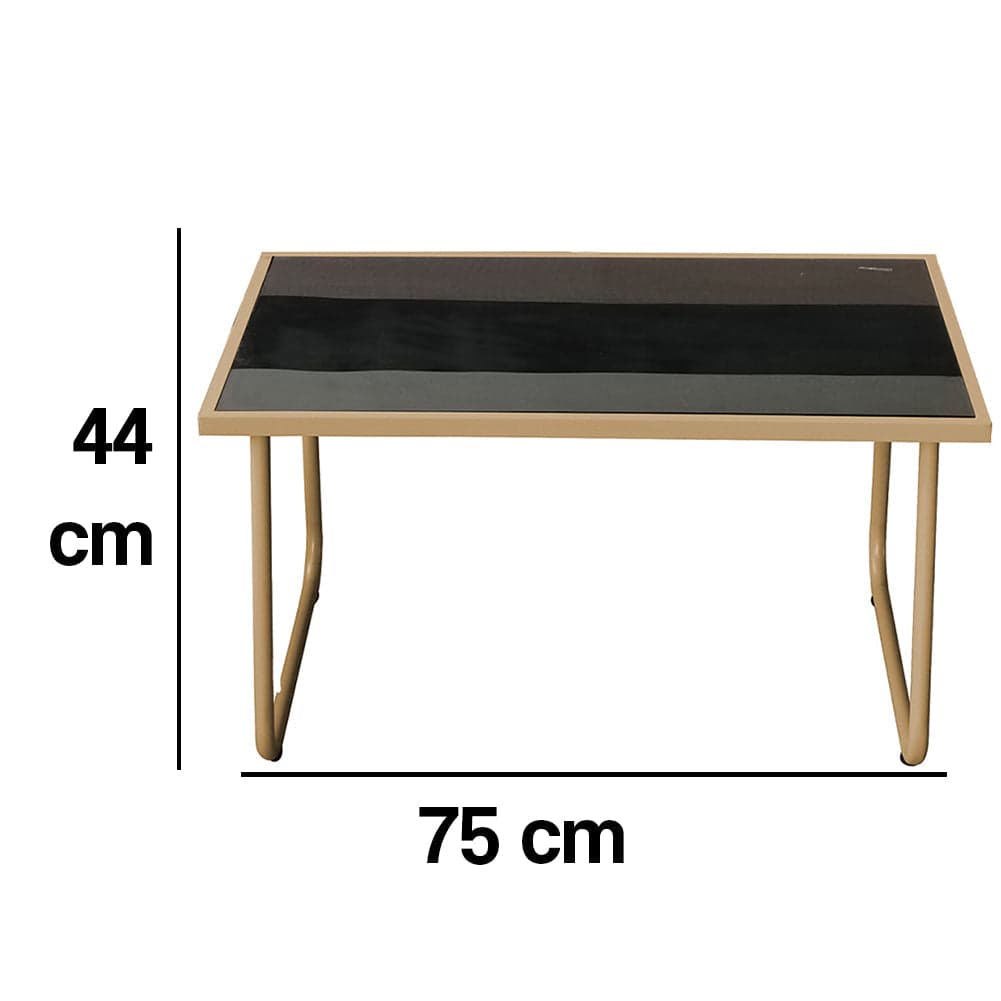Salotto da Giardino con 2 Sedie Divano e Tavolino Acciaio Resistente Esterno Beige in Divanetti Danyx - Casoria, commercioVirtuoso.it