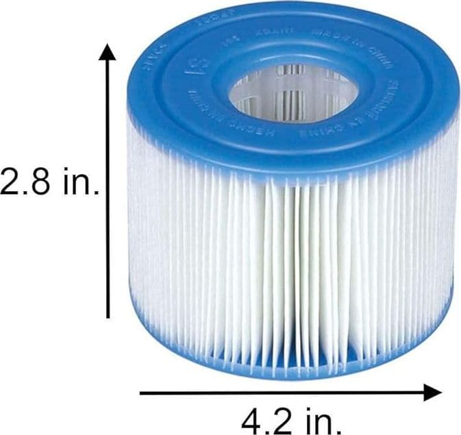 FILTRO CARTUCCIA POMPA PISCINA / IDROMASSAGGIO INTEX 29001 - PZ 2 in prodotto EuroStore07 - Alatri, commercioVirtuoso.it