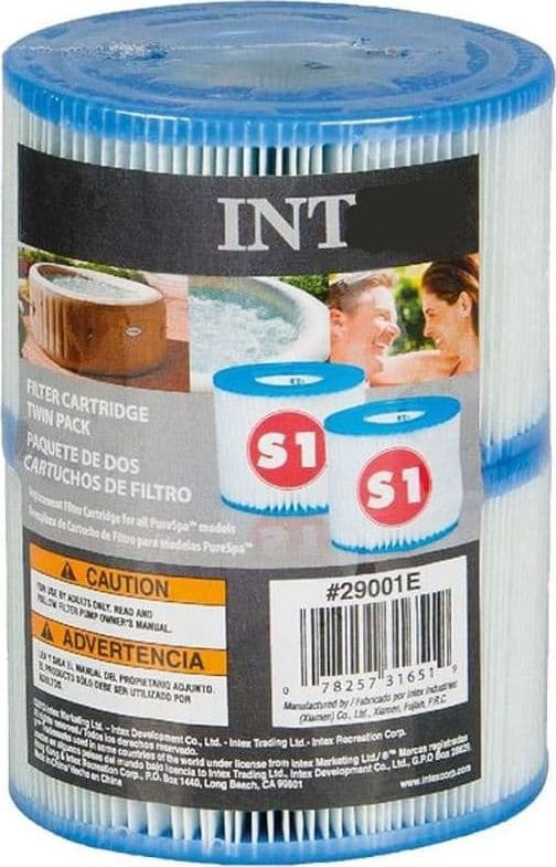 FILTRO CARTUCCIA POMPA PISCINA / IDROMASSAGGIO INTEX 29001 - PZ 2 in prodotto EuroStore07 - Alatri, commercioVirtuoso.it