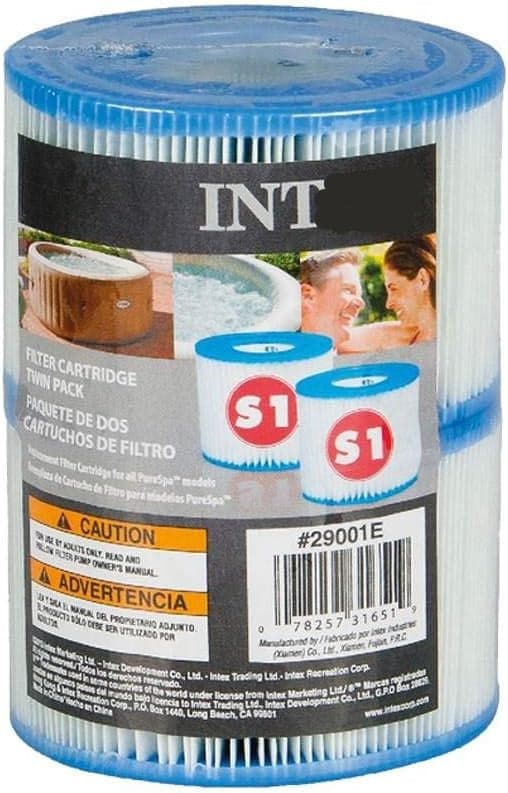 FILTRO CARTUCCIA POMPA PISCINA / IDROMASSAGGIO INTEX 29001 - PZ 2 in prodotto EuroStore07 - Alatri, commercioVirtuoso.it