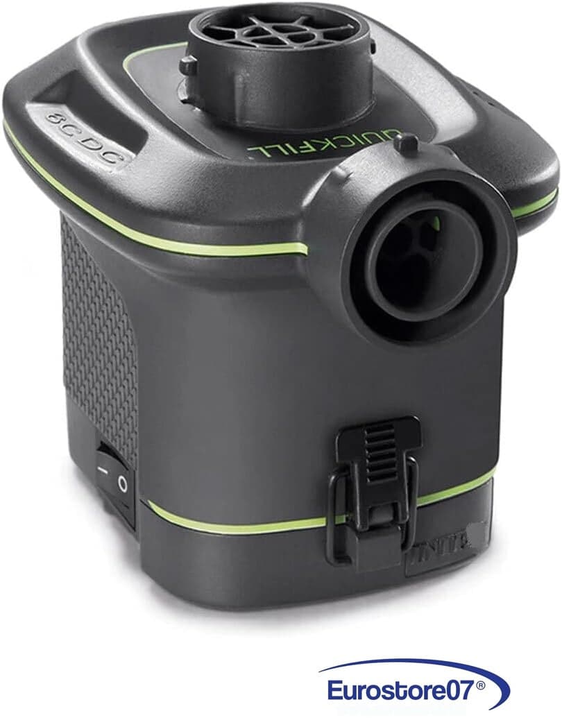 POMPA ELETTRICA DA GONFIAGGIO 220 VOLT INTEX 66640 PISCINA MATERASSO FER 156912 in prodotto EuroStore07 - Alatri, commercioVirtuoso.it