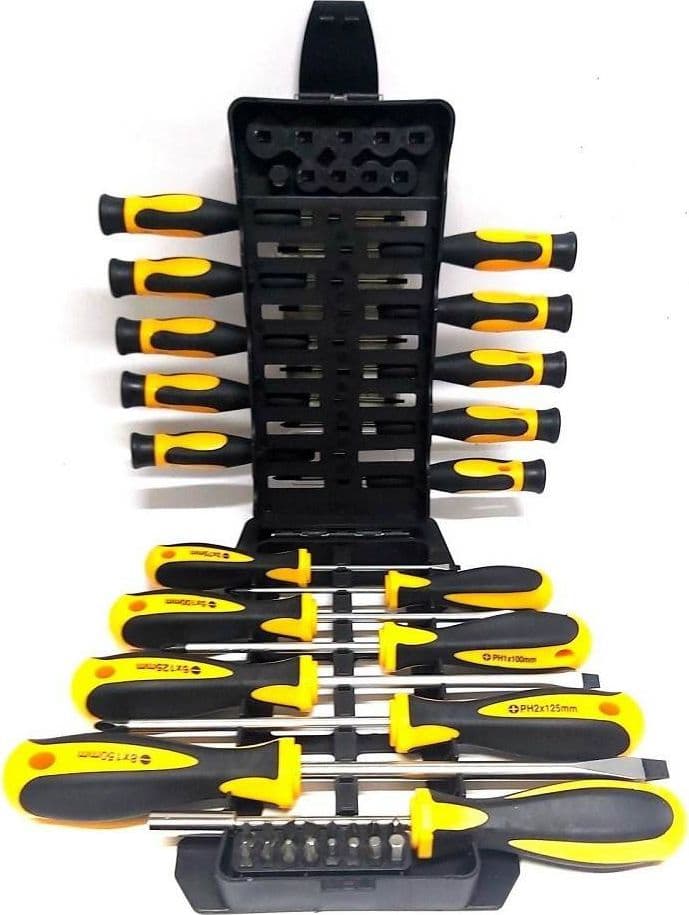 KIT SET DA 44 PEZZI CACCIAVITI TORX ESAGONALI PUNTE INSERTI BUSSOLA in Set punte per cacciavite Trade Shop italia - Napoli, commercioVirtuoso.it