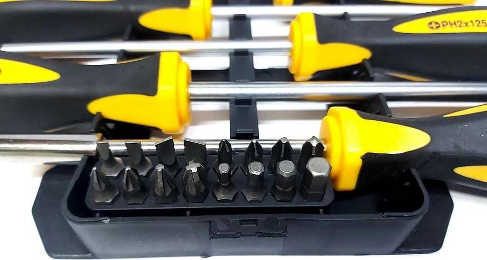 KIT SET DA 44 PEZZI CACCIAVITI TORX ESAGONALI PUNTE INSERTI BUSSOLA in Set punte per cacciavite Trade Shop italia - Napoli, commercioVirtuoso.it