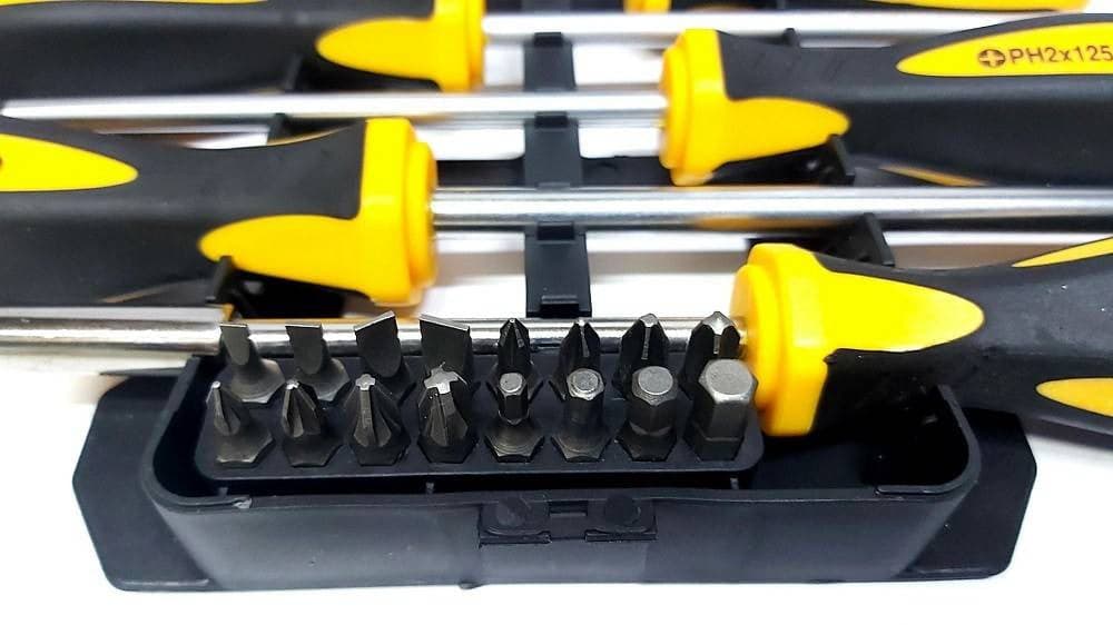 KIT SET DA 44 PEZZI CACCIAVITI TORX ESAGONALI PUNTE INSERTI BUSSOLA in Set punte per cacciavite Trade Shop italia - Napoli, commercioVirtuoso.it
