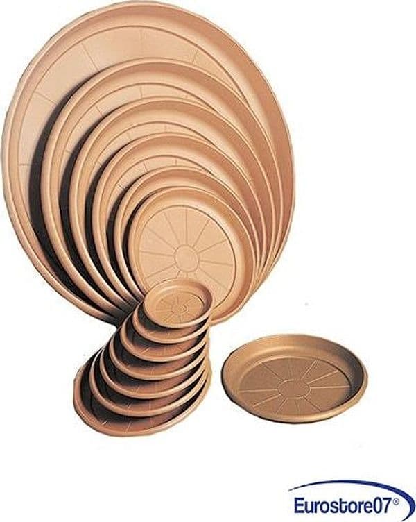 SOTTOVASO ø 30 per vaso ø 35 - In polipropilene. -DF 612872 in prodotto EuroStore07 - Alatri, commercioVirtuoso.it