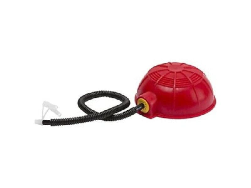 GONFIATORE A PEDALE DA 1.5 LT IN GOMMA CON 3 BECCUCCI DIAM 19 CM in prodotto EuroStore07 - Alatri, commercioVirtuoso.it