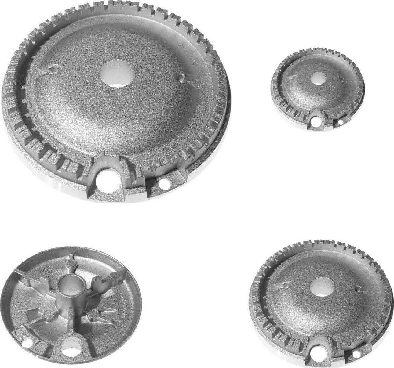 KIT 4 BRUCIATORI / WHIRLPOOL / IKEA 481236078137 481236078143 481236078136 in prodotto EuroStore07 - Alatri, commercioVirtuoso.it