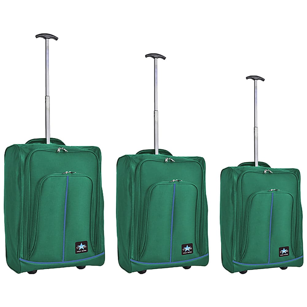 Set 3 Valigie Morbide Trolley da Viaggio Bagaglio a Mano con Ruote h50-55-60 cm in Set di valigie Danyx - Casoria, commercioVirtuoso.it