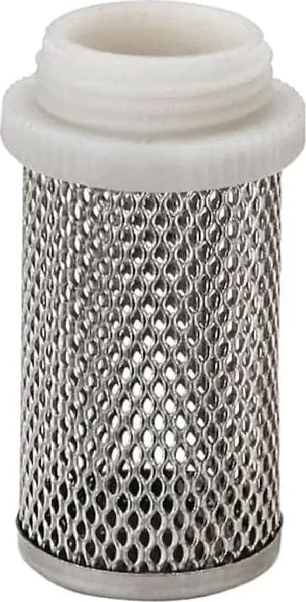 FILTRO IN ACCIAIO INOX PER VALVOLE DI RITEGNO E FONDO ART.102 - M 3/8" - PZ 10 in prodotto EuroStore07 - Alatri, commercioVirtuoso.it
